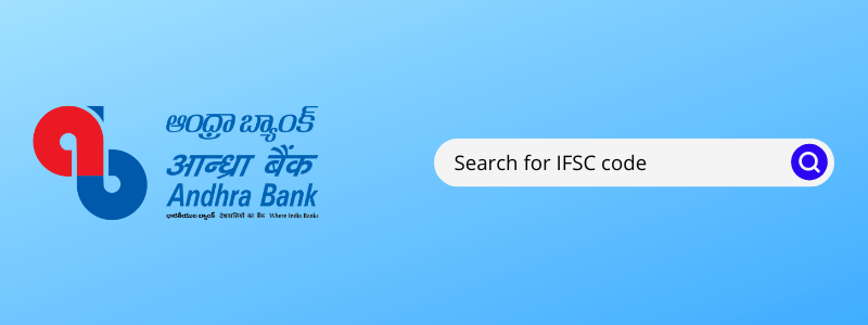 andhra Bank - Search for IFSC code